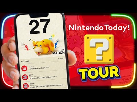 Let's Check Out Nintendo's New App: Nintendo Today!