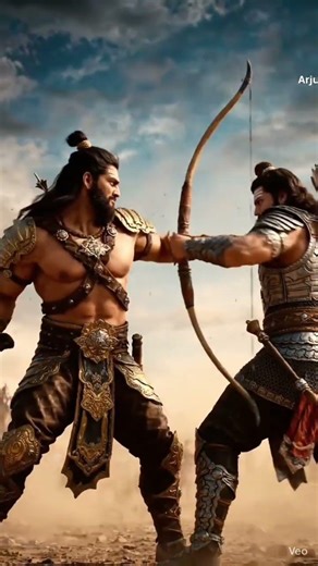 Karan and Arjun youdh Mahabharat.