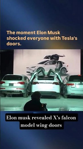 Elon musk revealed X's falcon model wing doors in auto expo 2025 #elonmusk #car