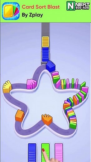 Card Sort Blast by Zplay | NextBigAds | Ad Intelligence #NextBigAds