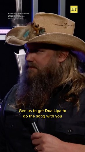 1M views · 14K reactions | Dua Lipa makes a surprise appearance at the ACMs, performing a brand-new song with Chris Stapleton.  | Entertainment Tonight | Facebook
