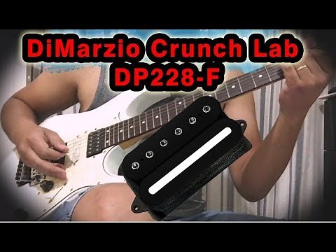 DiMarzio Crunch Lab - DP228 F - Bridge - John Petrucci Pickup Signature - Distortion Sound