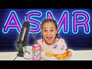 Pizza & Noodles ASMR with Cali
