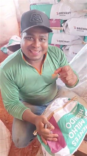 como abrir saco de semente