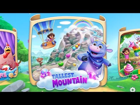 Dora Explore and Play Tallest Mountain Gameplay | Dora Adventure Game Walkthrough