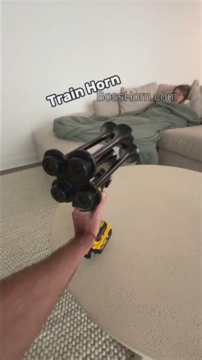 Dewalt Train Horn That'll Wake Up the Entire Neighborhood