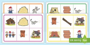 The Three Little Pigs Bingo Game
