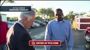 Publishers Clearing House TV Spot, 'Actual Winner: Bernard Charles'