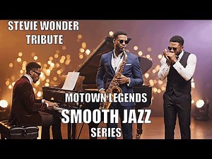 Soulful Motown Vibes – Smooth Jazz Live Mix Inspired by Stevie Wonder | Relaxing Slow Sax & Piano