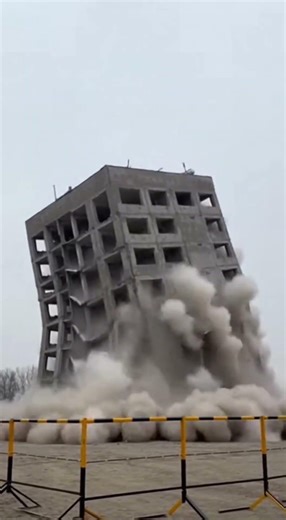Massive Building Implosion Caught on Camera!