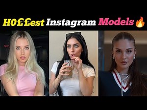 Top ten Most viral instagram models and influencers | Top Ten famous instagram stars in 2025