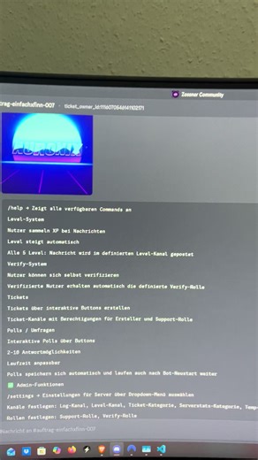 Discord Bot Website Machen #dev #coding #fyp #german