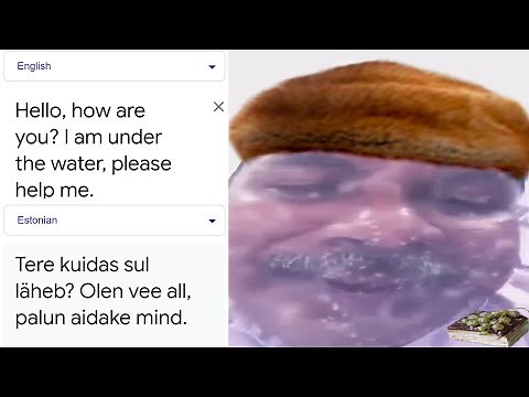 Hello, how are you? I am under the water, please help me. (Part 4)