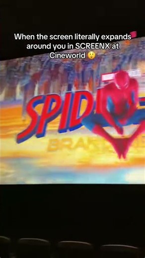 Experience 270° of Spider-Man: Brand New Day in ScreenX only at Cineworld 👀🤯 | Cineworld