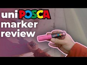Uni-Posca Pc-8k (8mm) Marker Review (Street test) | Gopher