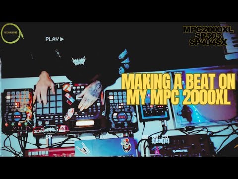 Making a Beat on my MPC 2000XL for Fun | Sample Beats