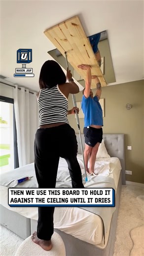 We glued a mirror to the bedroom ceiling 😲🛌 #homedecor #diy #bedroom | UNILAD Tech
