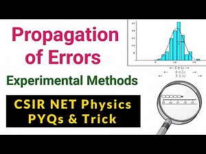 Error Analysis, Propagation of Errors Video Lecture | CSIR NET Crash Course for Physical Science - CSIR NET Physical Science