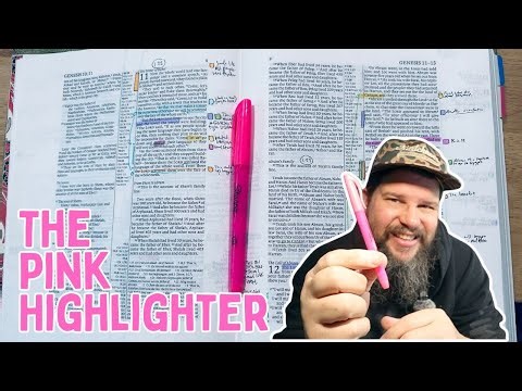 One Way I Visualize Bible Study | Mark Up Your Bible