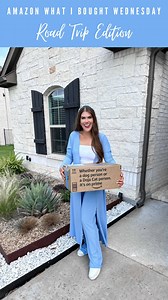 159K views · 2.9K reactions | Amazon What I bought Wednesday - Road Trip Edition!  Here’s some Amazon finds I bought & am loving for an upcoming trip this week! Link in bio to shop under my “What I Bought Wednesday” list and everything is linked on stories! #FoundItOnAmazon #amazonfinds #carfinds #amazon | Allie Hunter | Facebook