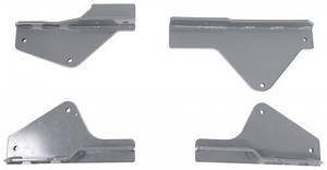 B&W Turnoverball Gooseneck Custom Installation Kit for Ford B and W Gooseneck Installation Kit BWGNR