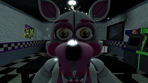 Funtime foxy jumpscare on Make a GIF