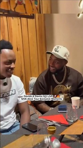 Davido & Davrel GO LIVE 🚀🔥 | 5IVE Alive Tour Exclusive Moments