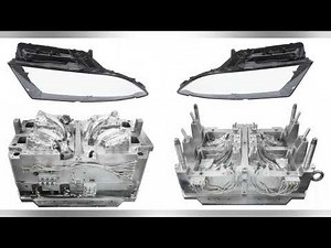 2k Headlamp lens injection mold for OEM headlight production