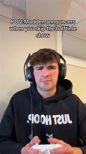 Accurate #madden #nfl #funny #skit | madden announcers when you skip halftime