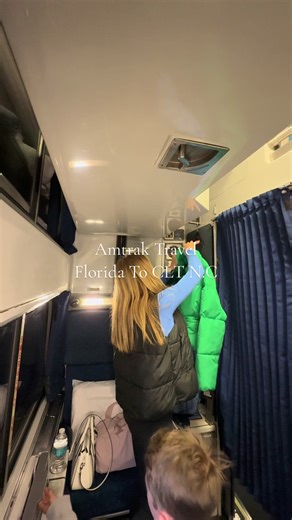 First Class Amtrak Train Trip From Florida to Charlotte NC