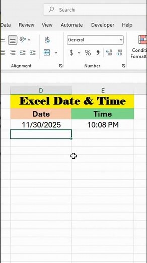 Excel Date & Time Shortcuts (TIME SAVING TRICKS!) Smart Data Tricks
