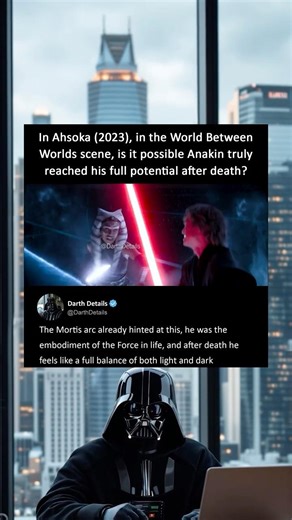 Did Anakin Reach Full Potential After Death? #starwars