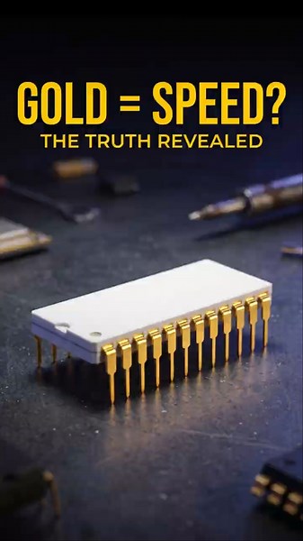 Why Old Chips Have REAL Gold in Them! 😱