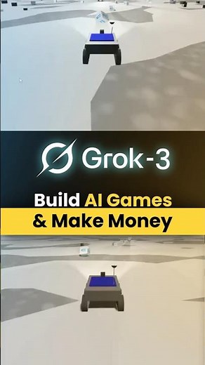 Grok 3 is THE video game AI generator