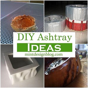 26 DIY Ashtray Ideas That You Can Make Today
