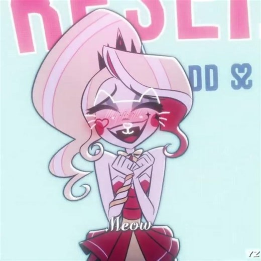 STATICBELLE | Charlie Meow For Vox 🥀😂| Hazbin Hotel Edit #shorts #hazbinhotel #edit #viral