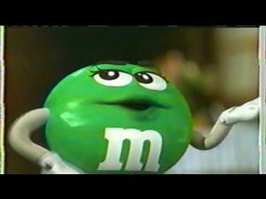 M&M's Dennis Miller Green Chocolate Candy TV Commercial