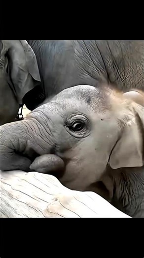 யானைக்குட்டியின் கியூட் சேட்டைகள்! | When does a baby elephant start using its trunk?