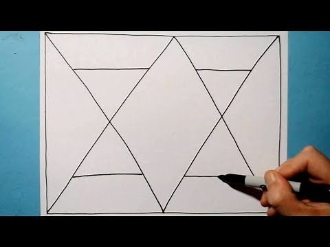 Cool Colorful Abstract Pattern / 3D Line Illusion / Daily Art Therapy / Day 071