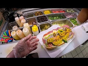 Subway Sandwiches POV Drive Thru Rush At Different Subways