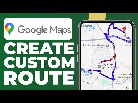 How To Create A Custom Route On Google Maps (STEP BY STEP)