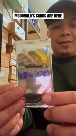 Let’s open our first set of McDonald’s Card 🙏🙏🙏😲😲😲🎴🎴🎴