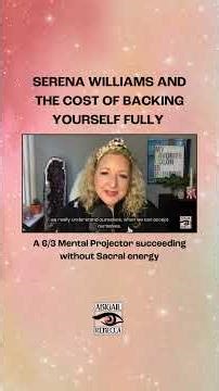 SERENA WILLIAMS AND THE COST OF BACKING YOURSELF FULLY