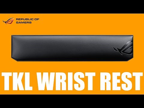 Asus ROG TKL Gaming Wrist Rest - tenkeyless republic of gamers ergonomic!