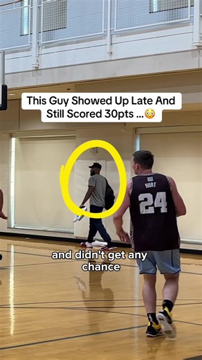 Late Arrival, Early Dominance in Basketball Game