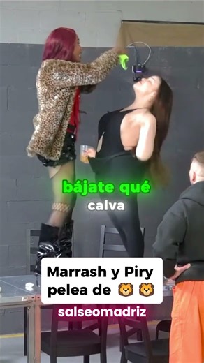 Marrash y La Piry pelean encima de la mesa y casi llegan a las manos en La Cárcel de Los Gemelos