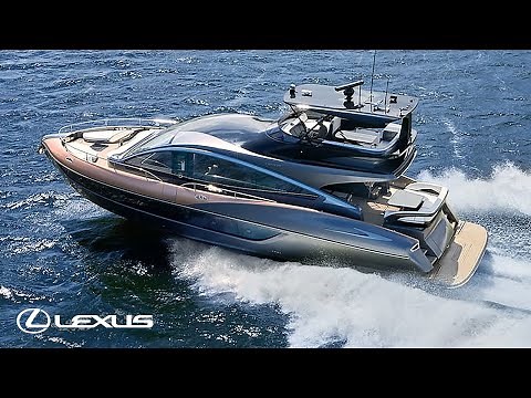 The Global Debut of the Lexus LY 650 Luxury Yacht