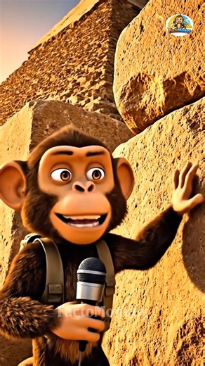Great Pyramid Mystery 🤯 | Monkey Explains History