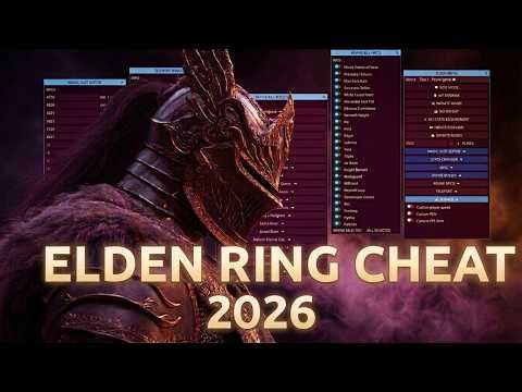 Elden Ring Cheat / GodMode, Max Level etc / Cheat Engine / Free Download 2026