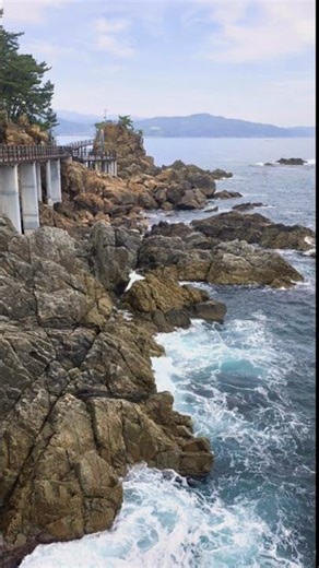 #동해바다여행#강원도#삼척#삼척의 숨은 명소 용골촛대바위길 산책로~